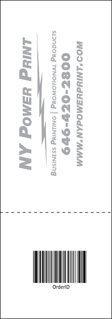 Farmer's Market Raffle Ticket Product Back