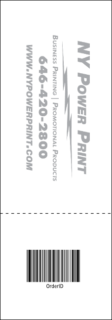 Ice Skating Raffle Ticket Product Back