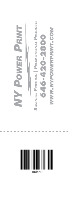 Bridal Raffle Ticket Product Back