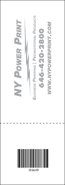 Comic Book Raffle Ticket Product Back