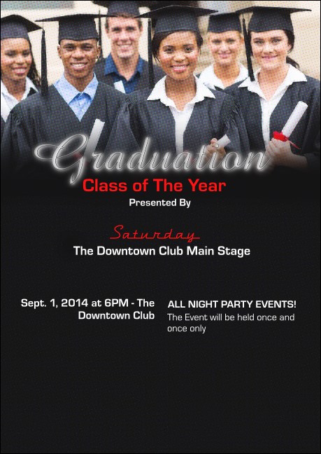 Graduation Postcard Product Front