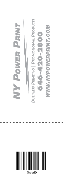 Squares Raffle Ticket Product Back