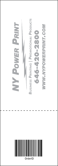 Australia Raffle Ticket Product Back