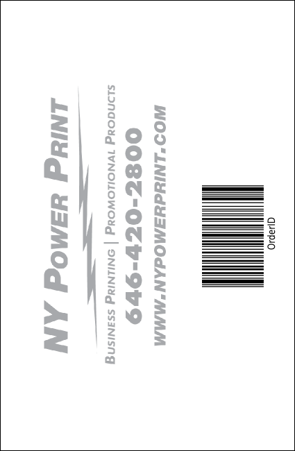 Chocolate Drink Ticket Product Back