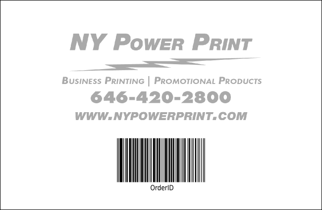 Hip Hop BW Drink Ticket Product Back