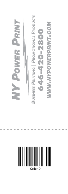 Chocolate Raffle Ticket Product Back