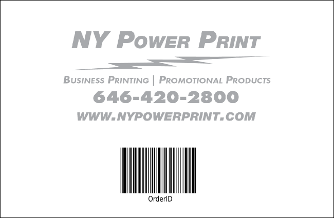 Hollywood Lights Drink Ticket Product Back