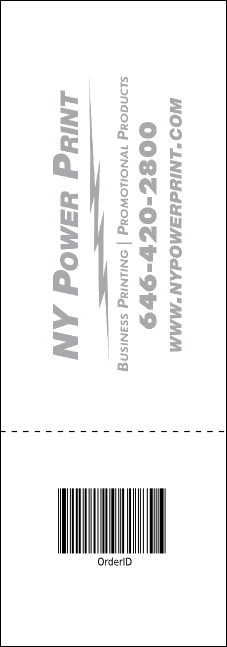 Soccer Camp Raffle Ticket Product Back