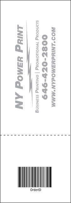 Mexican Flag Raffle Ticket Product Back