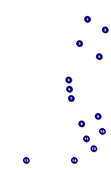 Norwegian Drink Ticket Front Field Markers