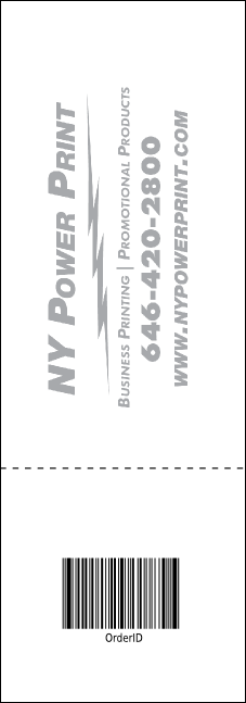 Outer Space Raffle Ticket Product Back