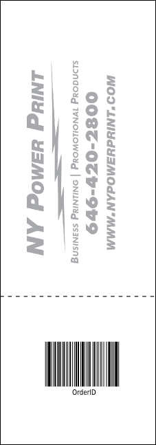 Puerto Rico Flag Raffle Ticket Product Back