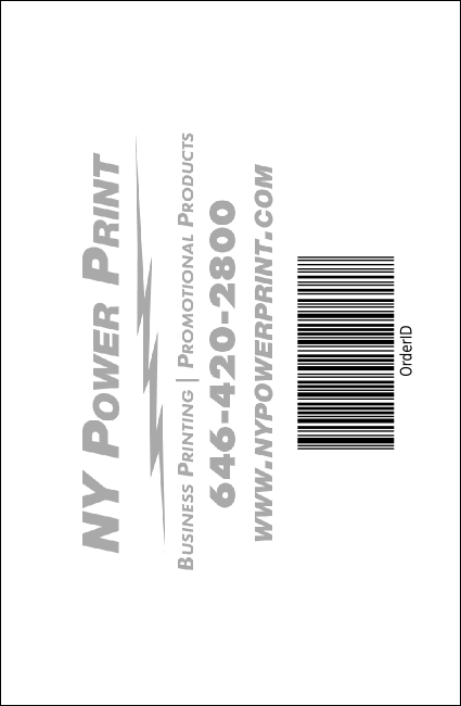 Toronto Drink Ticket (Black & white) Product Back