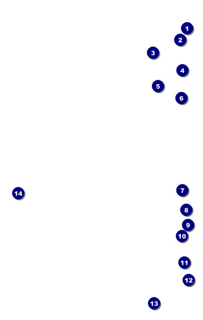 Nutcracker VIP Event Badge Medium Front Field Markers