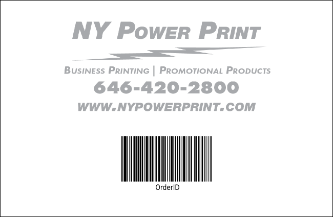 Christmas Ornament Drink Ticket Product Back