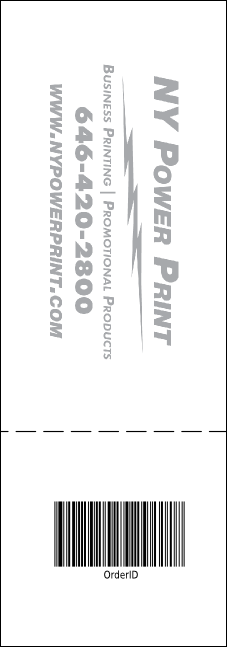 Your Image Concert Reserved Event Ticket Product Back