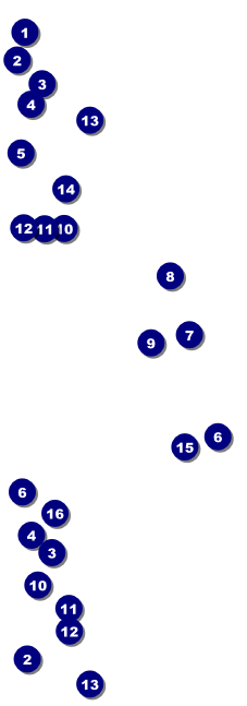 Big Logo Tan Reserved Event Ticket Front Field Markers