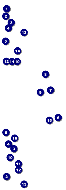 Big Logo Magenta Reserved Event Ticket Front Field Markers