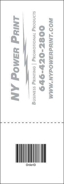 Bow Tie Reserved Event Ticket Product Back