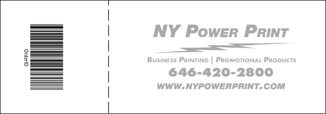 American Flag 005 Reserved Event Ticket Product Back