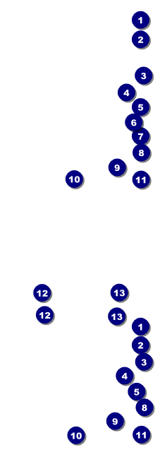 Archery Reserved Event Ticket Front Field Markers