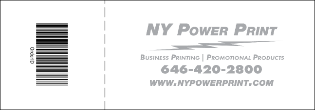 Bamboo Reserved Event Ticket Product Back