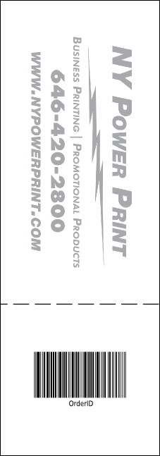 Baseball 001 Reserved Event Ticket Product Back