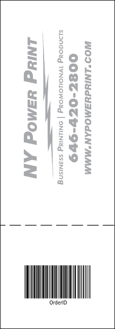 Basketball Reserved Event Ticket Product Back