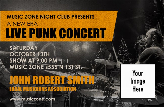 Punk Rock VIP Event Badge Small