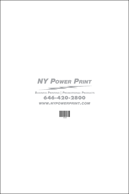 Paint The Town Red Logo Poster Product Back