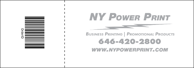 Children's Music Reserved Event Ticket Product Back