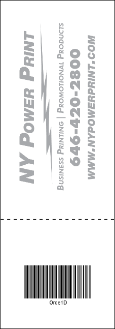 Christmas Tree 001 Reserved Event Ticket Product Back