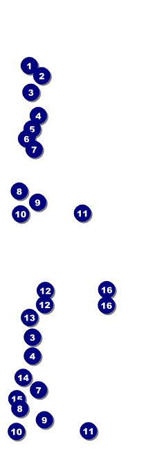 Cooking School Reserved Event Ticket Front Field Markers