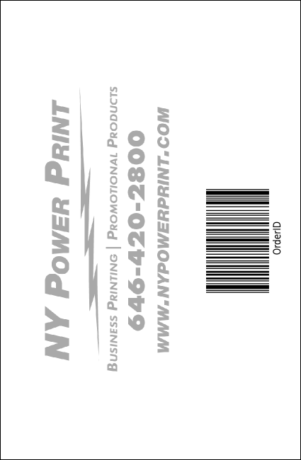 All Purpose Chalkboard Black and White Drink Ticket Product Back