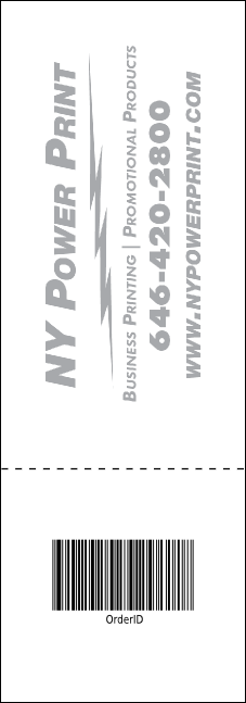 Fall Simple Event Ticket Product Back