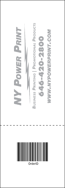 Spring Festival Raffle Ticket Product Back