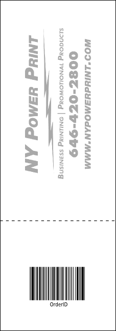 All Purpose Triangles 2 Black and White Raffle Ticket Product Back