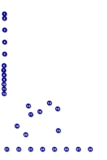 Year Classic Red Poster Front Field Markers