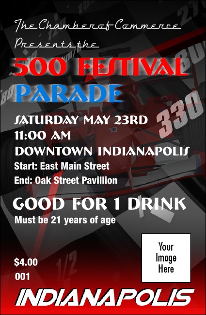 Indianapolis Drink Ticket