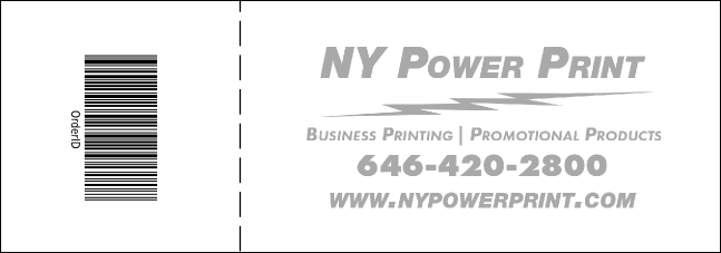 All Purpose Fundraising Raffle Ticket 0007 Product Back