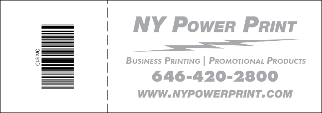 American Flag Raffle Ticket 0007 Product Back