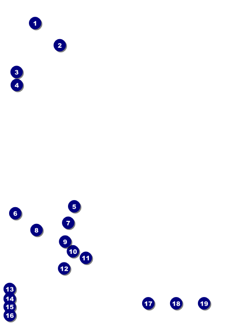 Dance Festival Postcard Mailer Front Field Markers