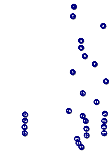 Punk Rock Postcard Mailer Front Field Markers