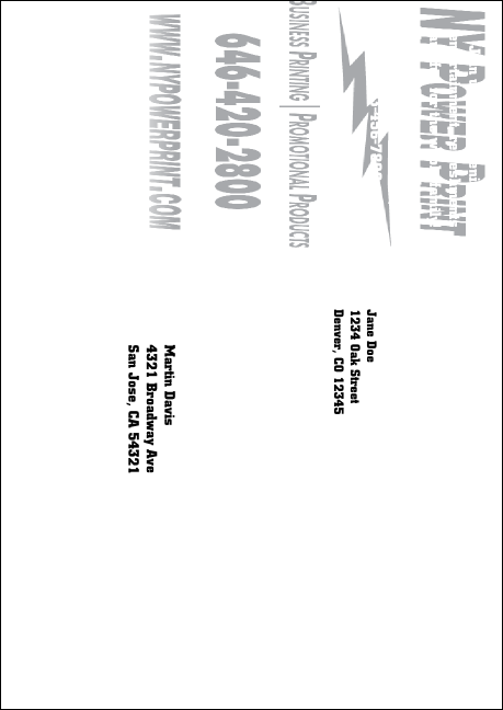 Cricket 2 Postcard Mailer Product Back