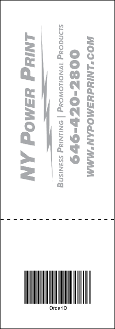 Fish Fry Event Ticket (Charcoal) Product Back