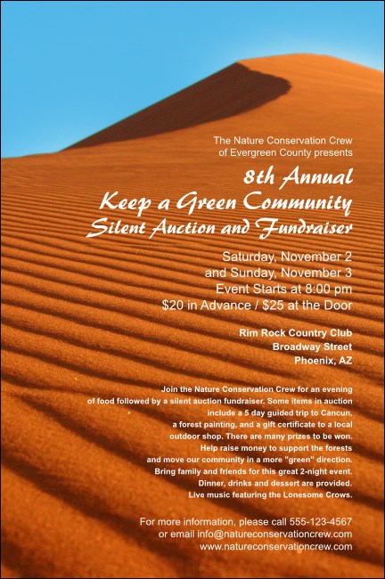 Nature Series - Desert Poster