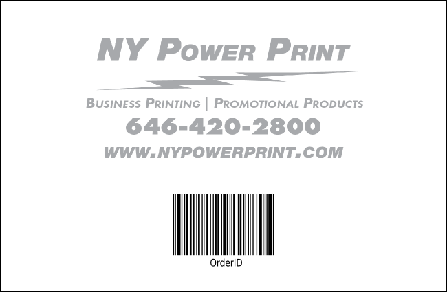 Christmas Bells Drink Ticket Product Back