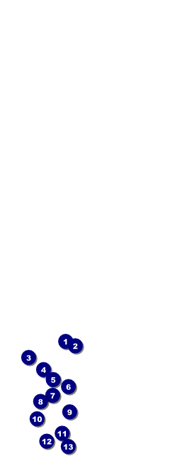 Military Ball - The Salute Table Tent Front Field Markers