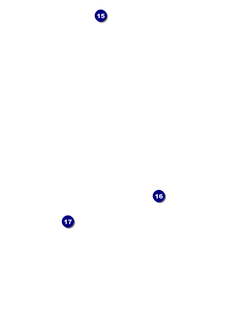 Bowling League Postcard Mailer Back Field Markers