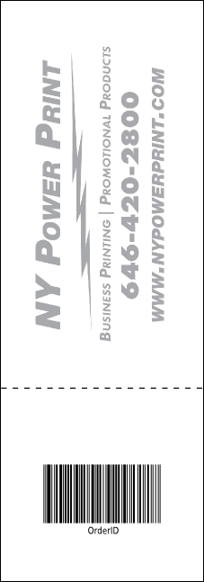 High Holidays Raffle Ticket Product Back